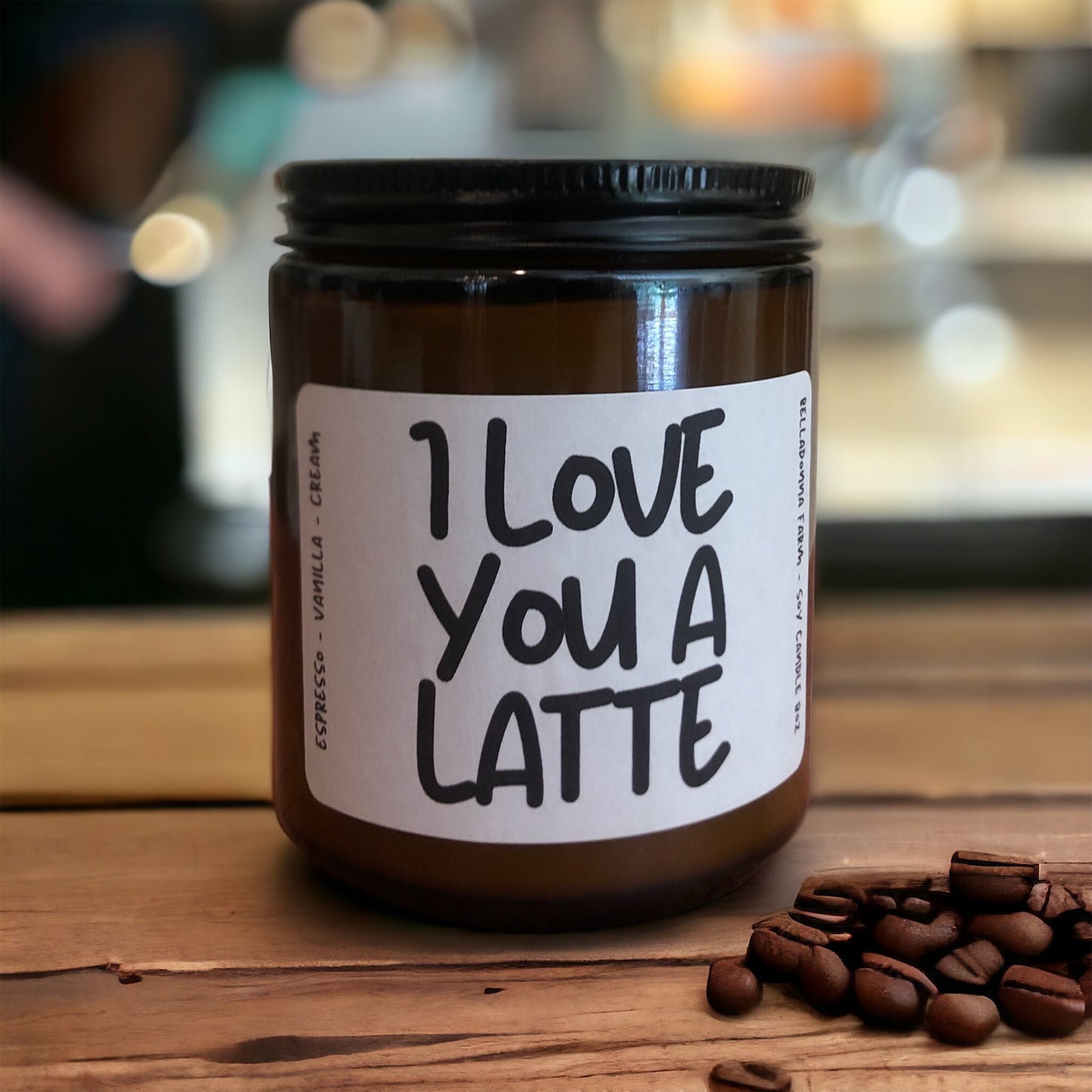 I Love You A Latte Soy Candle