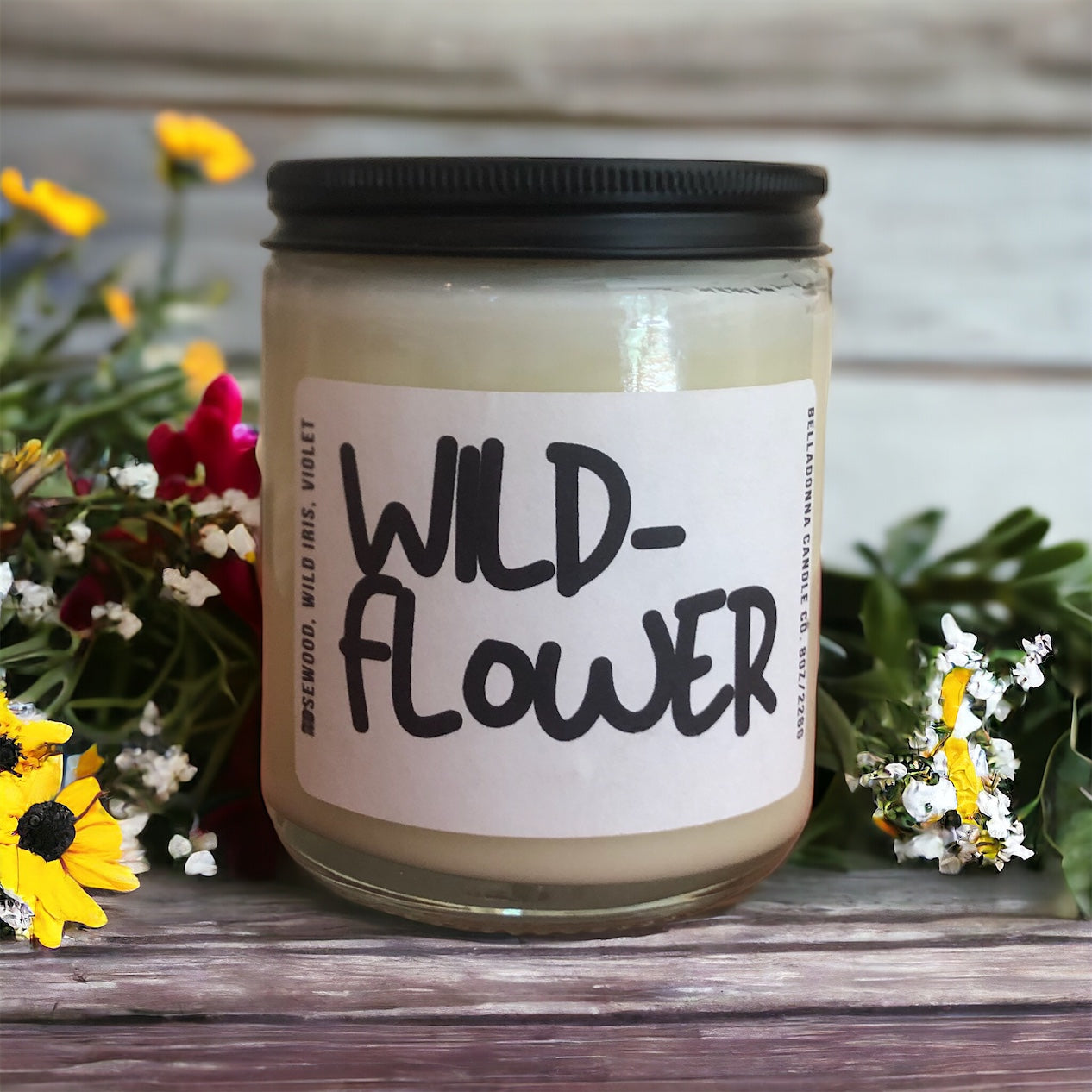 Wild Flower Soy Candle
