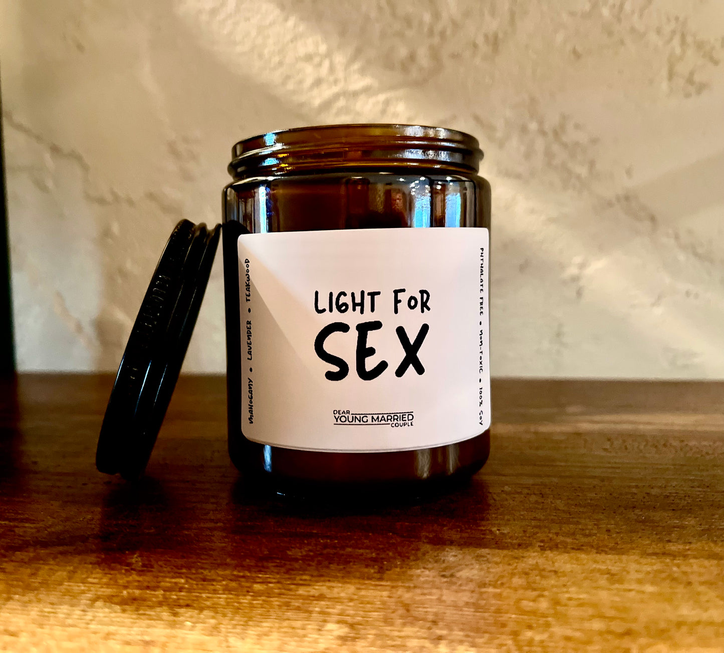 DYMC "Light For Sex" Candle