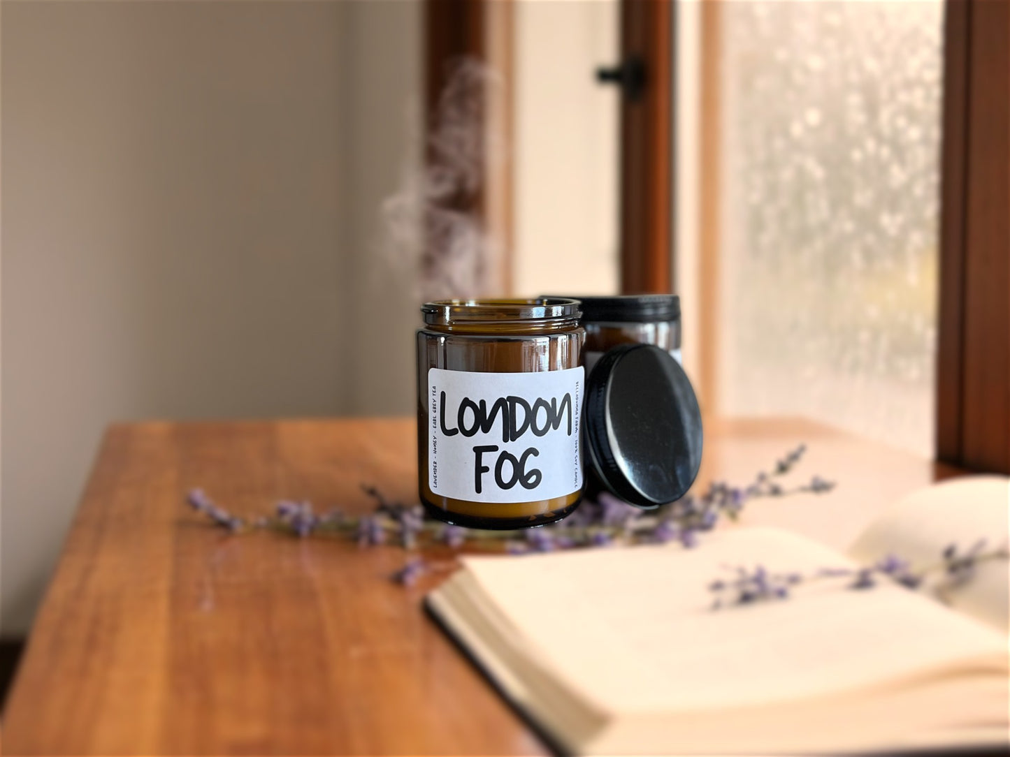 London Fog Soy Candle