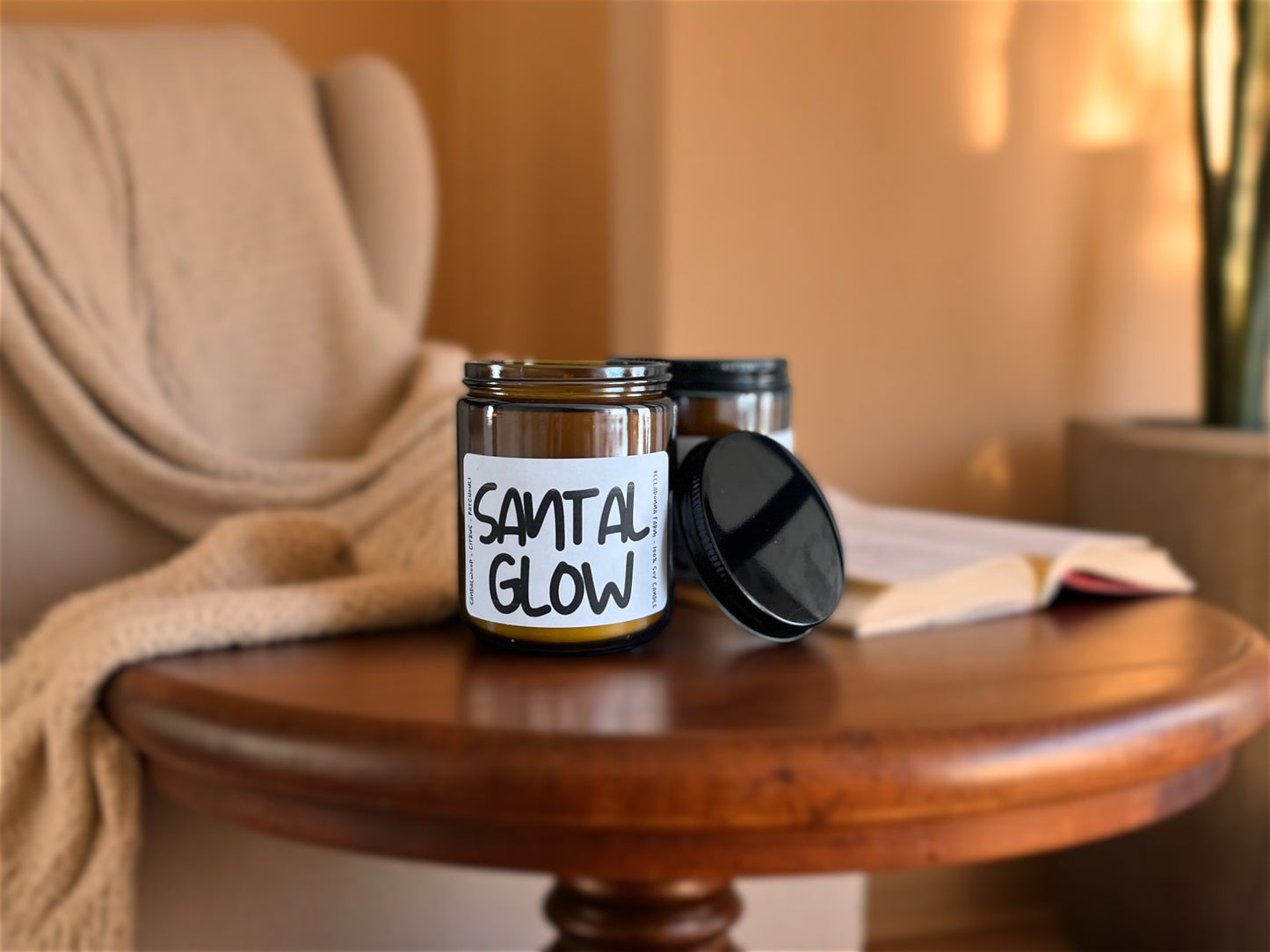 Santal Glow Soy Candle