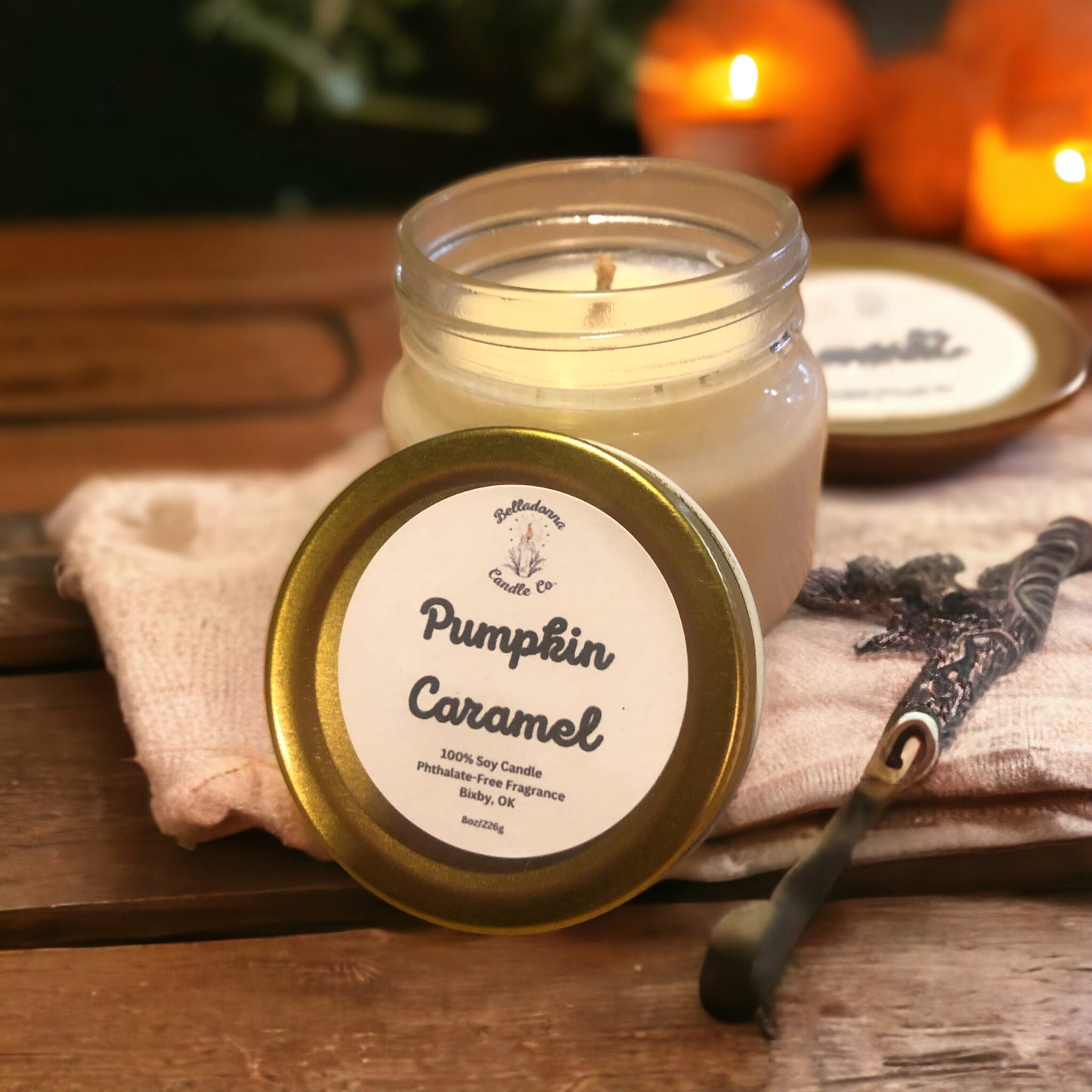 Pumpkin Caramel Soy Candle