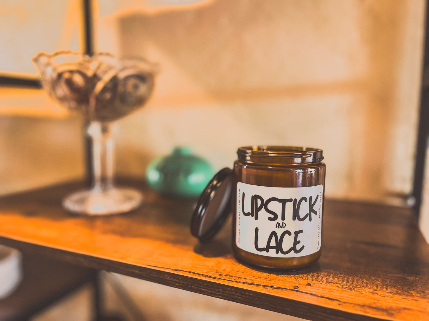 Lipstick & Lace Soy Candle