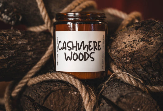 Cashmere Woods Soy Candle