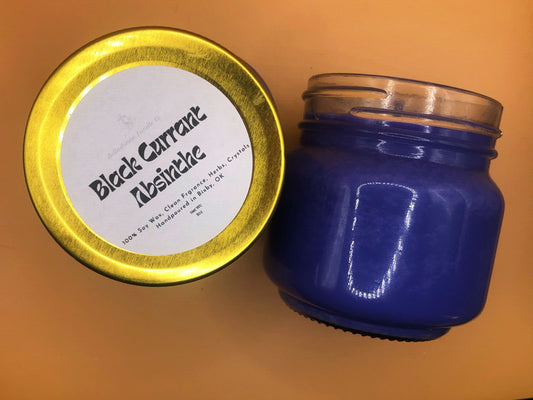 Black Currant Absinthe Soy Candle