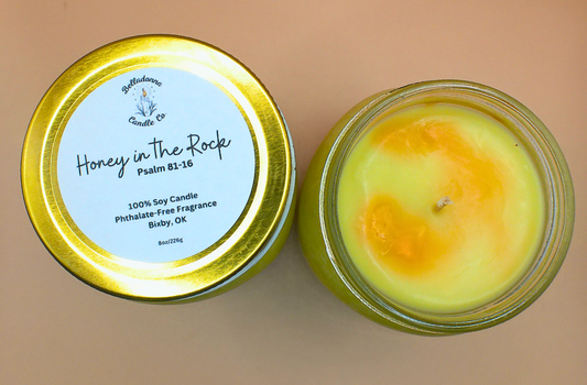 Honey in the Rock Soy Candle