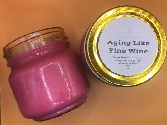 Aging Like Fine Wine Soy Candle